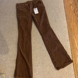 Brandy Melville low waisted corduroy jeans